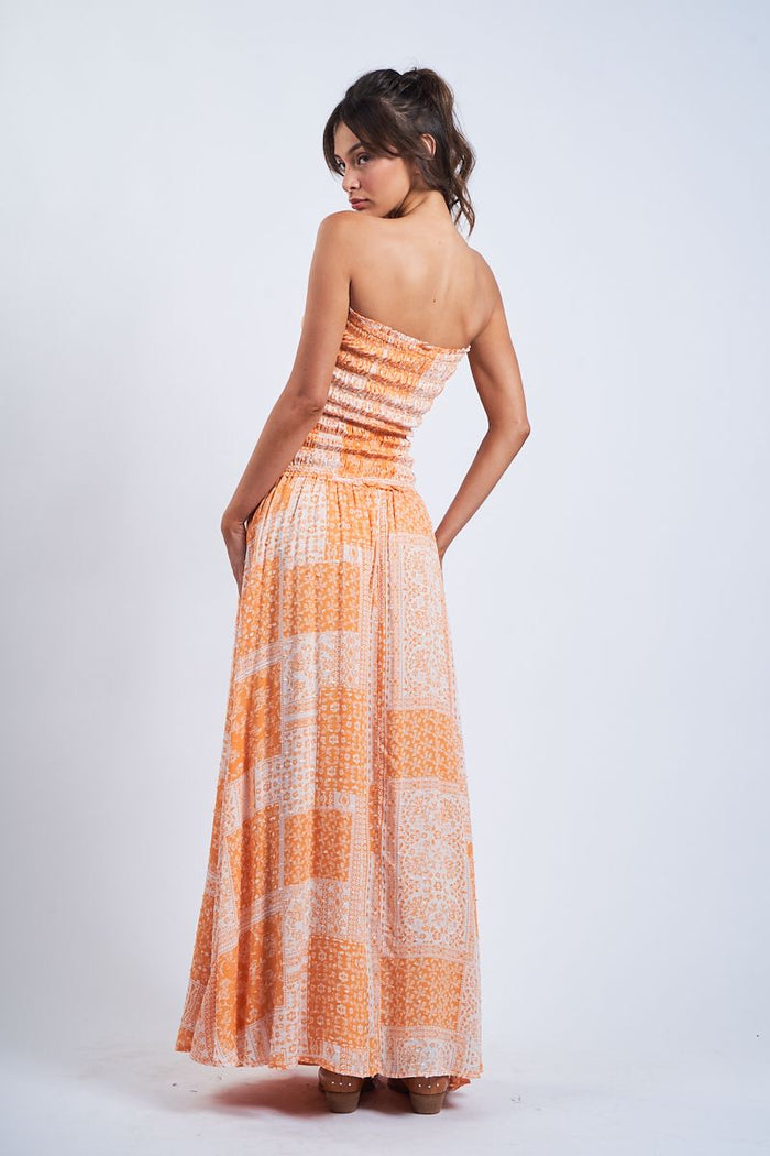 Ibiza Sunkissed Patchwork Maxi Dress