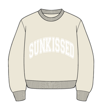 Sandstone Varsity Embroider Sweatshirt