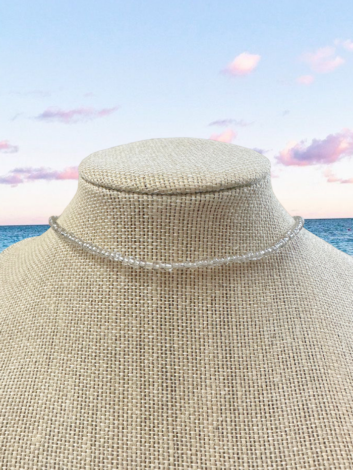 BEACHY BEADED CHOKER - Sunkissedcoconut