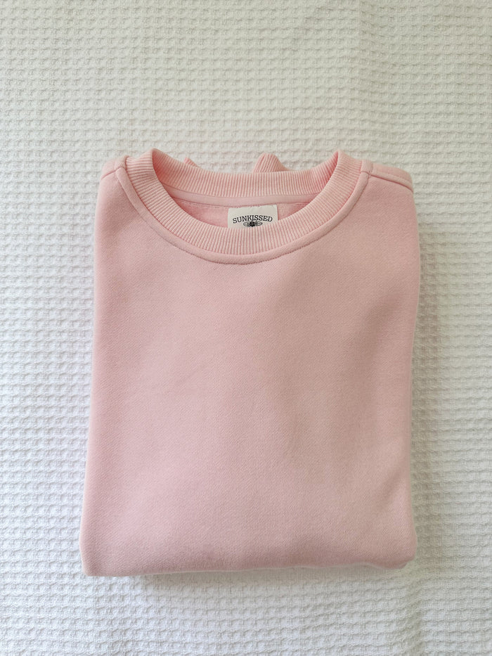 Basic Watercolor Sweatshirt - Sunkissedcoconut
