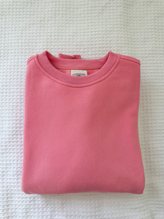 Basic Watercolor Sweatshirt - Sunkissedcoconut
