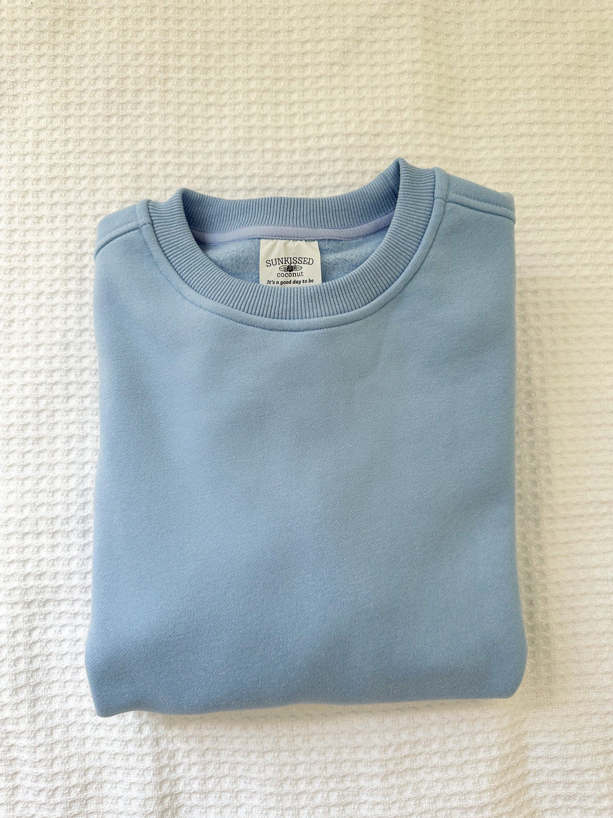 Basic Watercolor Sweatshirt - Sunkissedcoconut
