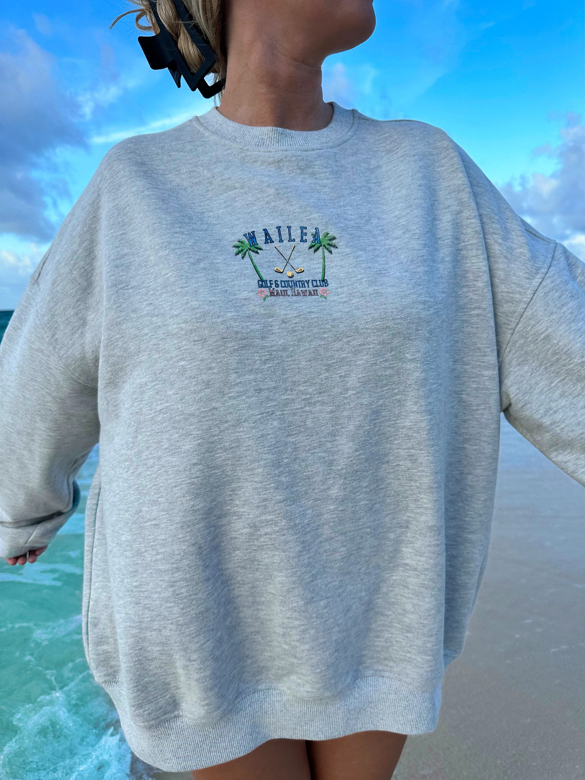 WAILEA SWEATSHIRT - Sunkissedcoconut