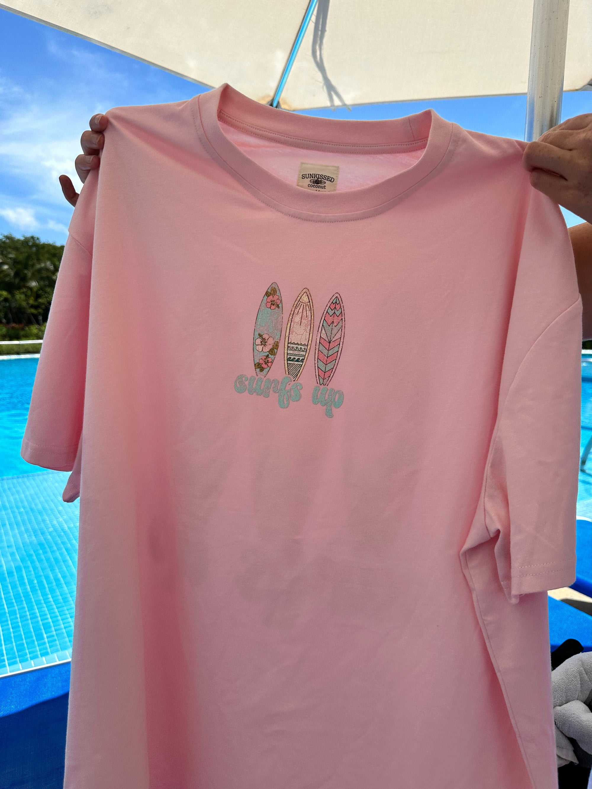 SURFS UP TEE - Sunkissedcoconut