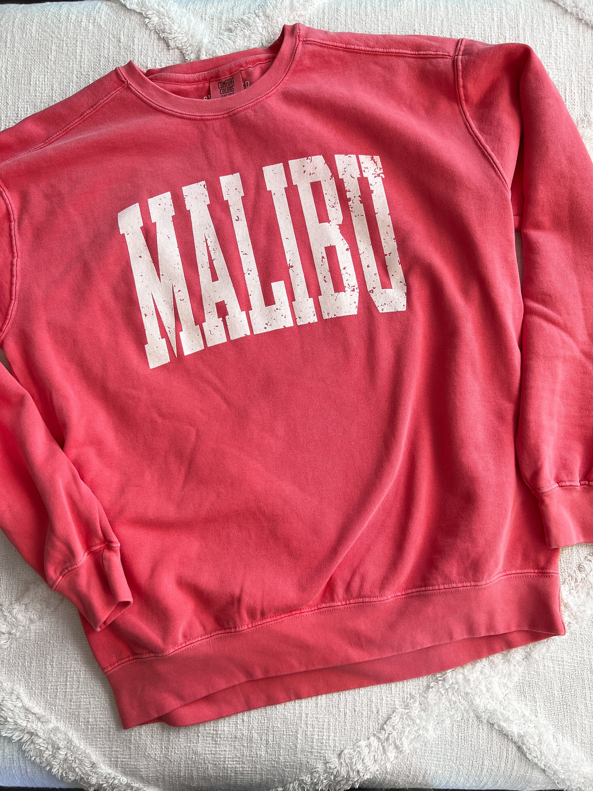 Malibu Graphic Sweatshirt - Sunkissedcoconut