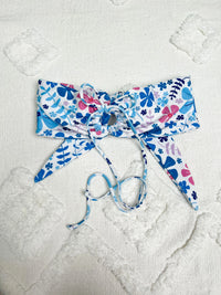 Flower Craze Cola Bikini Top - Sunkissedcoconut