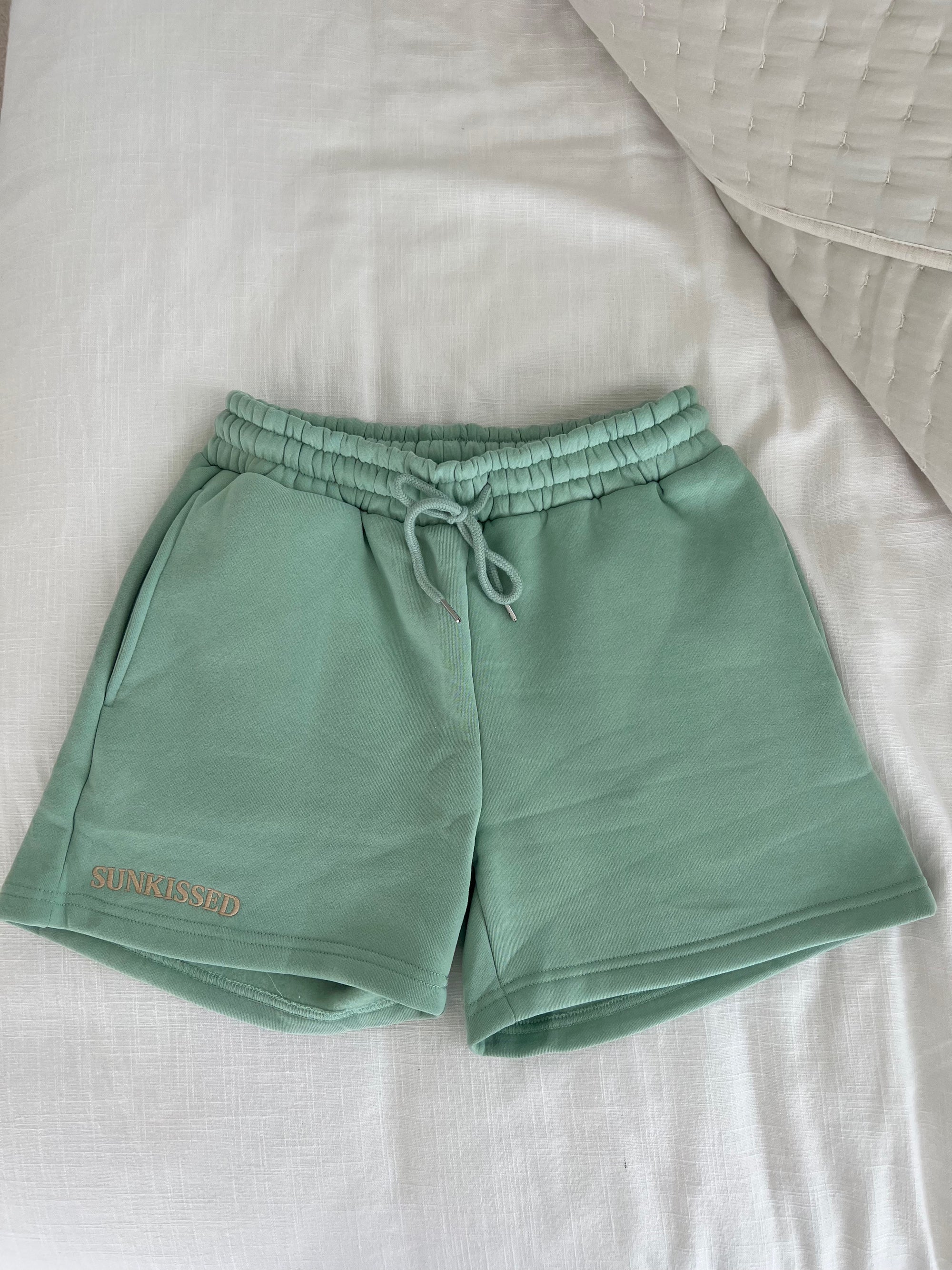Chill Out Lounge Shorts Sage - Sunkissedcoconut