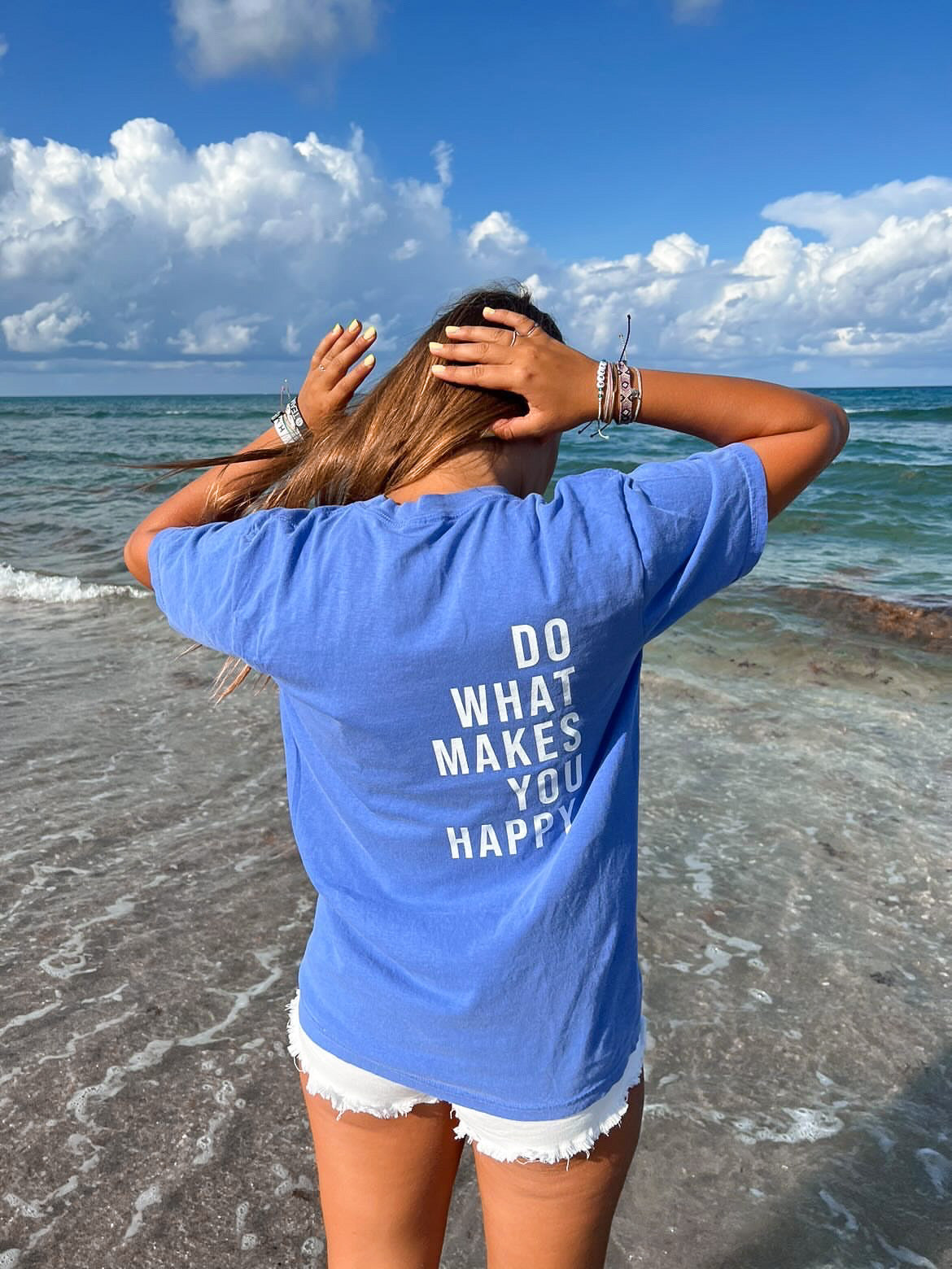 Do What Makes You Happy Tee - Sunkissedcoconut