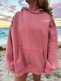 EMBROIDER VAN STAR HOODIE - Sunkissedcoconut