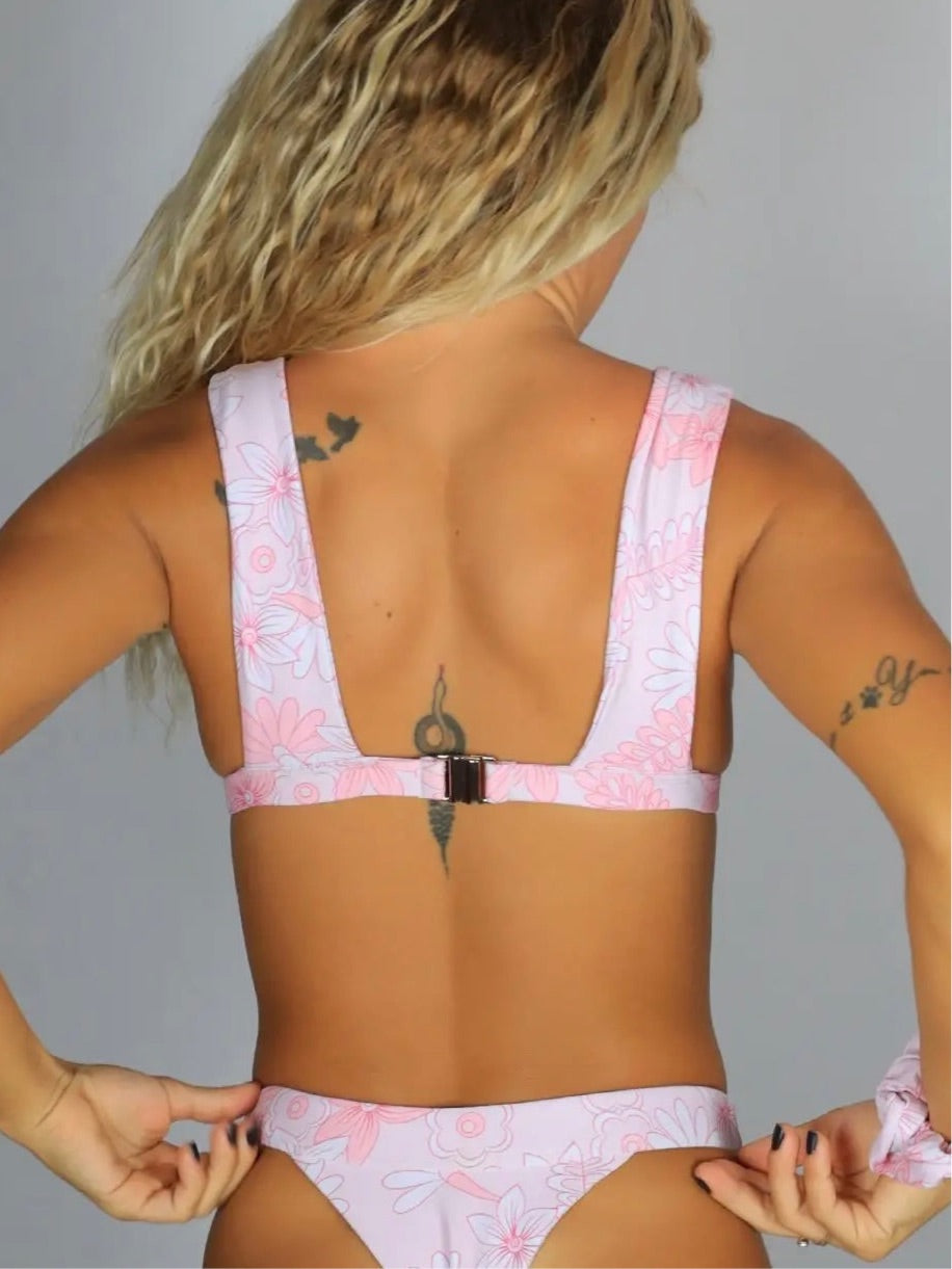 Pink Kiss Razz Bikini Top - Sunkissedcoconut