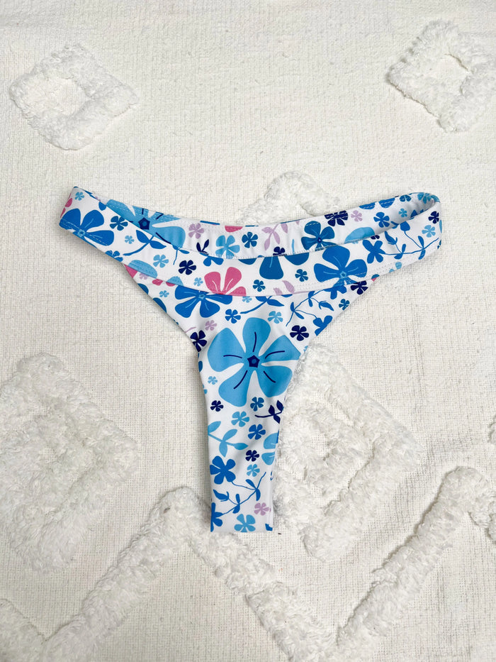 Flower Craze Juicy Bikini Bottom - Sunkissedcoconut