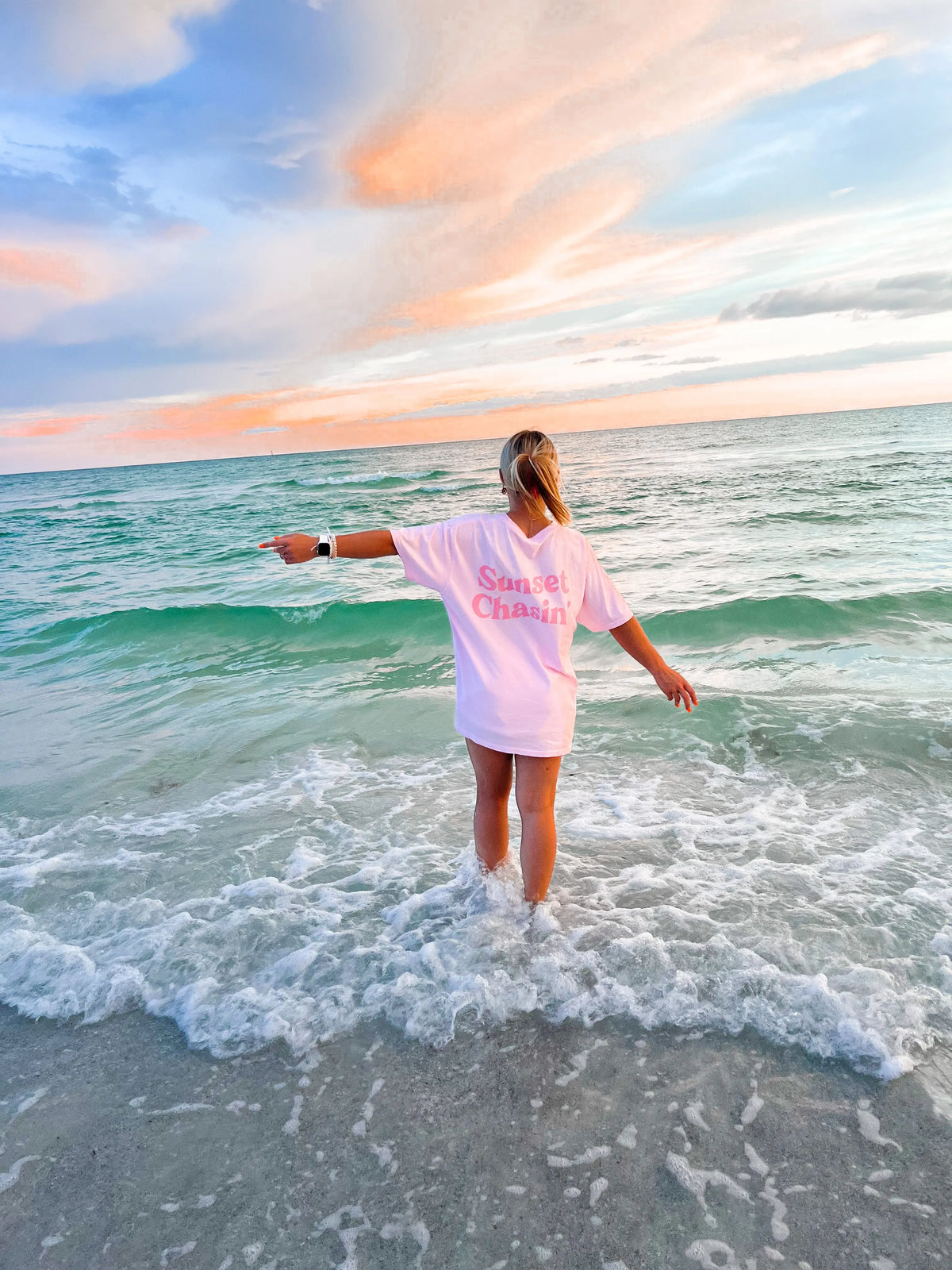 Sunset Chasin' Tee - Sunkissedcoconut