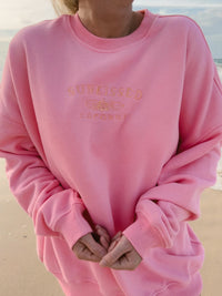 SURFBOARD CREW SWEATSHIRT - Sunkissedcoconut