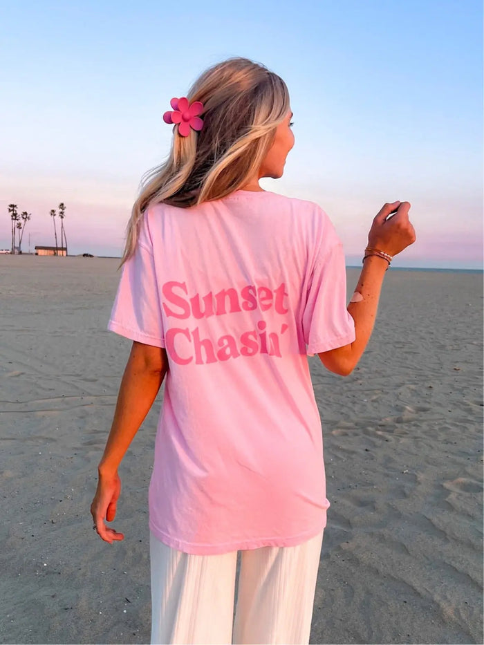 Sunset Chasin' Tee - Sunkissedcoconut