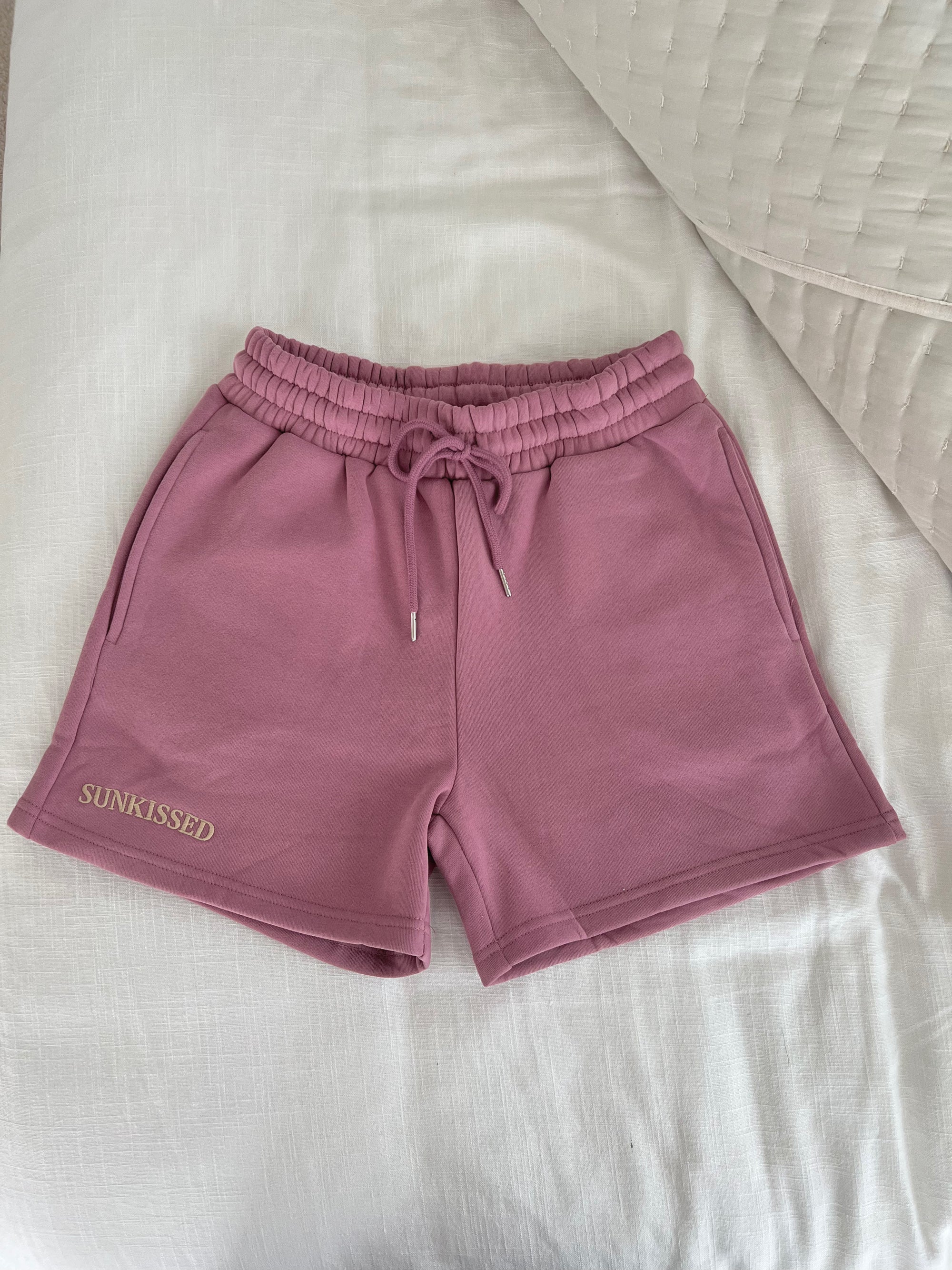 Chill Out Lounge Shorts Mauve - Sunkissedcoconut