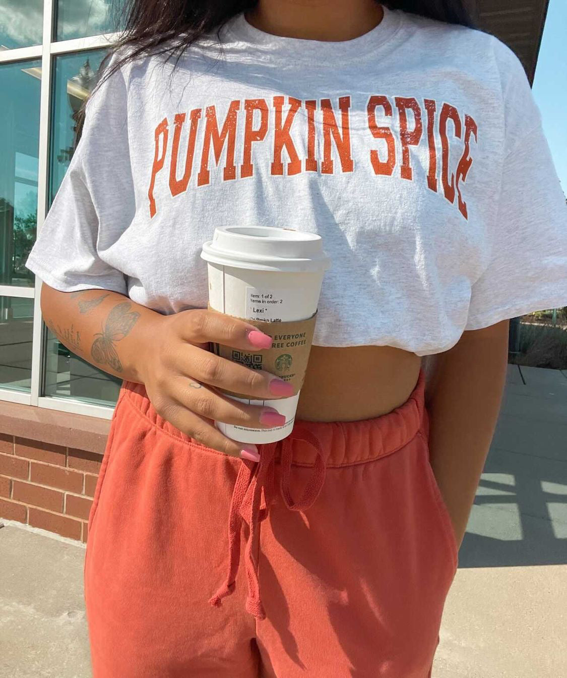 Pumpkin Spice Tee - Sunkissedcoconut