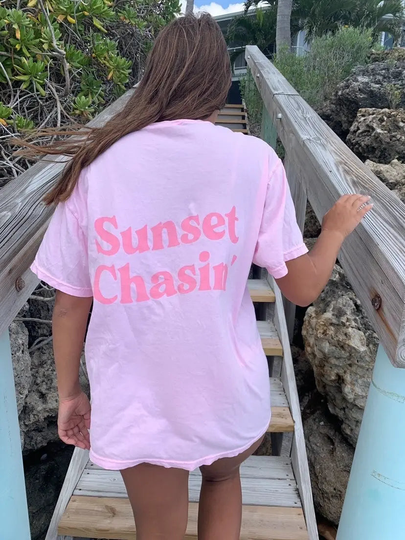 Sunset Chasin' Tee - Sunkissedcoconut