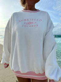 VINTAGE CREW SWEATSHIRT - Sunkissedcoconut
