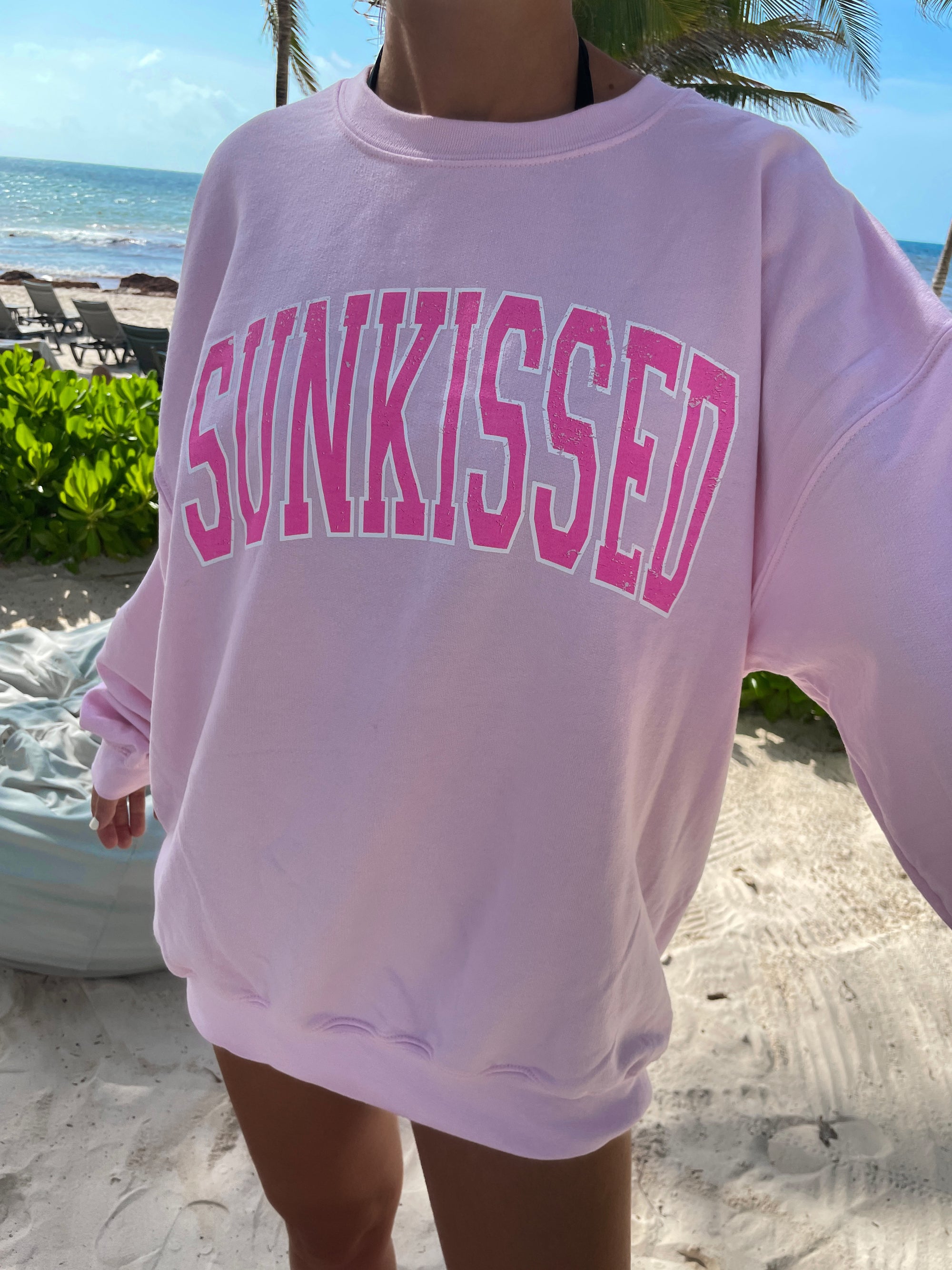 Original Pink Sunkissed Sweatshirt - Sunkissedcoconut